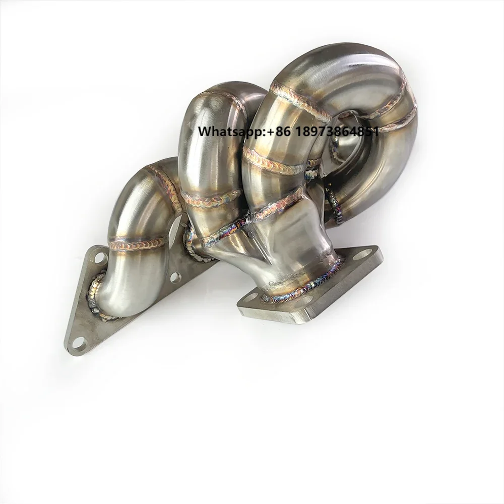 Car Engine Exhaust Manifold Collector for Lancer Evolution IV 2.0T 1996-2003 Stainless Steel Made Exhaust
Car Engine Exhaust Manifold Collector for Lancer Evolution IV 2.0T 1996-2003 Stainless Steel Made Exhaust