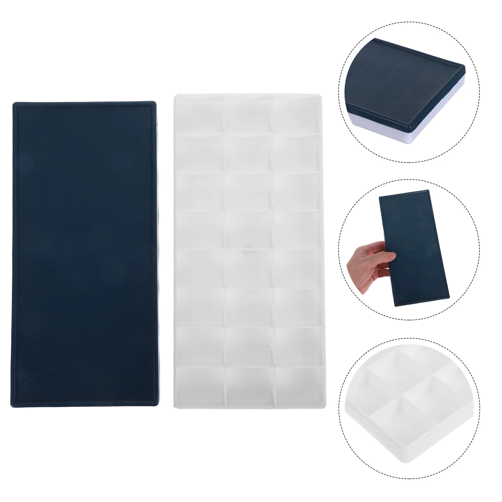 Paint Palette 24 Compartment Holder Oil Tray Airtight Storage Saver Container Acrylic Empty Watercolor Gouache
Paint Palette 24 Compartment Holder Oil Tray Airtight Storage Saver Container Acrylic Empty Watercolor Gouache
