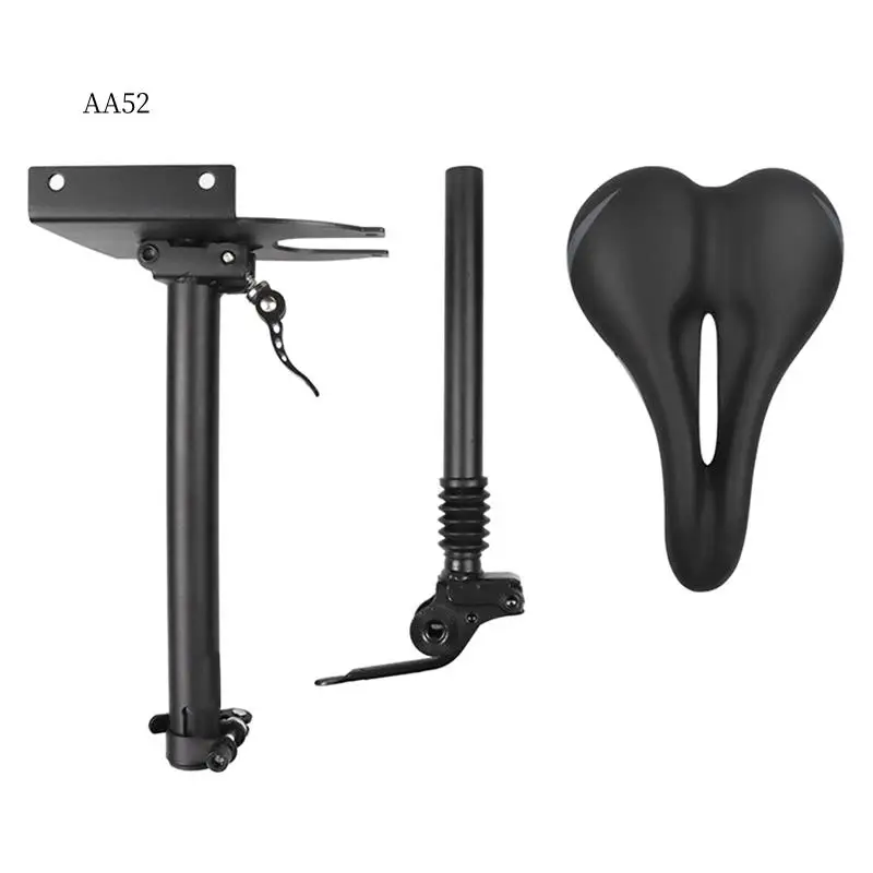 AS-Electric Scooter Seat Adjustable Saddle Set Shockproof Bike Seat Cushion Can Be Raised Lowered For Xiaomi M365/Pro Parts Blac
AS-Electric Scooter Seat Adjustable Saddle Set Shockproof Bike Seat Cushion Can Be Raised Lowered For Xiaomi M365/Pro Parts Blac