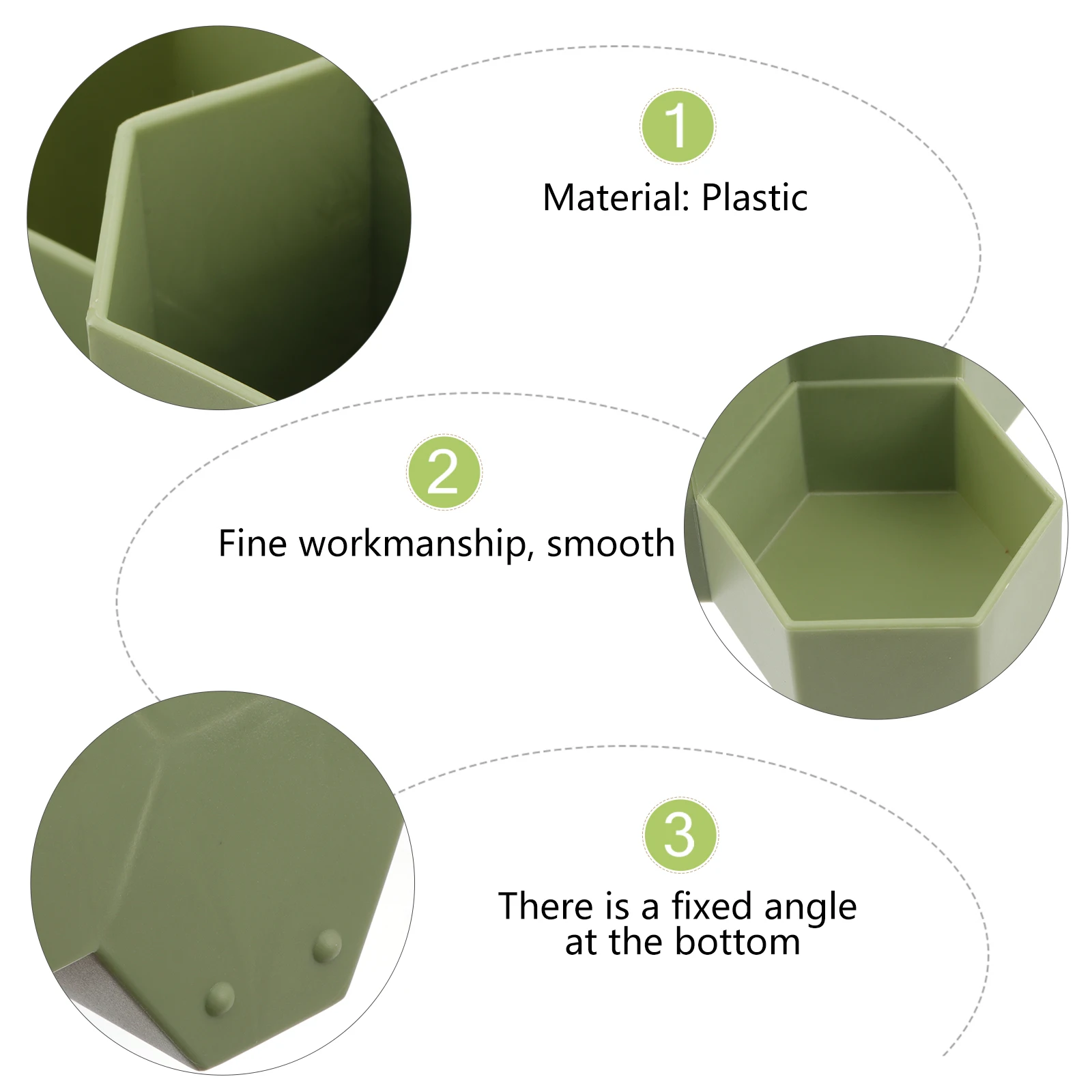 Pencil Holder Hexagonal Desk Organizer Organizers Storage Stationery Green Case for
Pencil Holder Hexagonal Desk Organizer Organizers Storage Stationery Green Case for