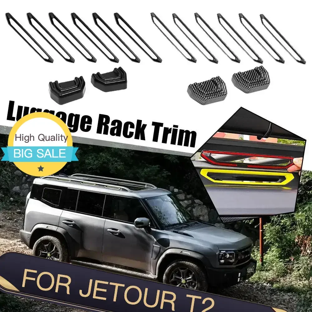 For Chery Jetour Traveller T2 Luggage Rack Patch Roof Luggage Rack Decorative Strip Plate Cover Car Exterior Automobiles Parts
For Chery Jetour Traveller T2 Luggage Rack Patch Roof Luggage Rack Decorative Strip Plate Cover Car Exterior Automobiles Parts