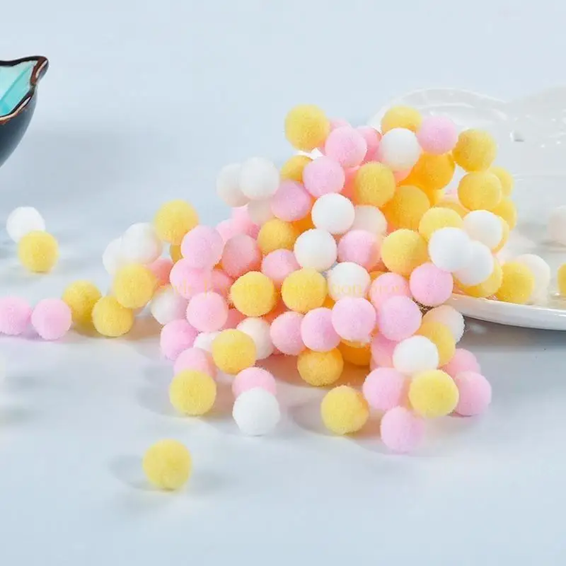 D46E 60 Pcs 15mm Multicolor Soft Plush Ball Crystal Epoxy Mold Filling Jewelry Crafts Making Filler DIY Phone for Case Materi
D46E 60 Pcs 15mm Multicolor Soft Plush Ball Crystal Epoxy Mold Filling Jewelry Crafts Making Filler DIY Phone for Case Materi