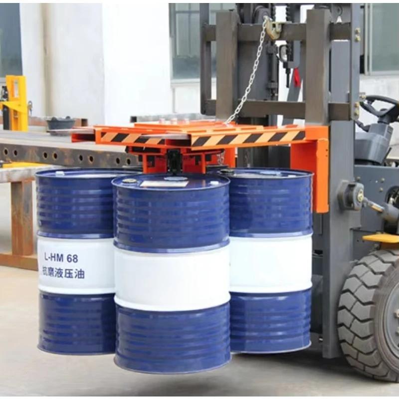 4 Drum Fork Mount Automatic Drum Clamping Lifter Mechanical Grabber Forklift Attachment - Easy Drum Lift Solution
4 Drum Fork Mount Automatic Drum Clamping Lifter Mechanical Grabber Forklift Attachment - Easy Drum Lift Solution