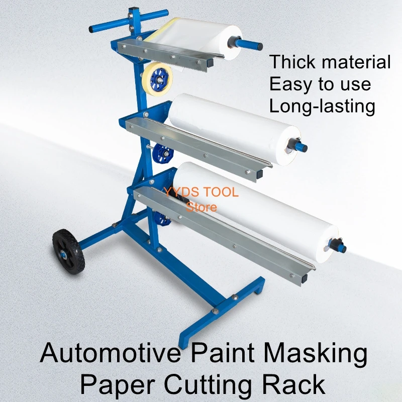Auto Paint Masking Paper Cutting RackPainter's Masking Paper RackMobile Multifunctional Paint Protection Film Cutting Rack
Auto Paint Masking Paper Cutting RackPainter's Masking Paper RackMobile Multifunctional Paint Protection Film Cutting Rack