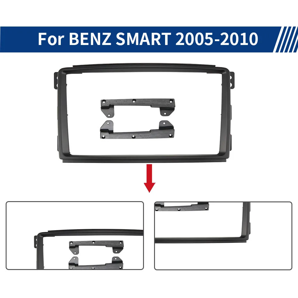 Car Radio Frame Suitable for MERCEDES BENZ Mercedes SMART FORTWO Android Navigation Frame DVD Versatile Set, only the frame
Car Radio Frame Suitable for MERCEDES BENZ Mercedes SMART FORTWO Android Navigation Frame DVD Versatile Set, only the frame
