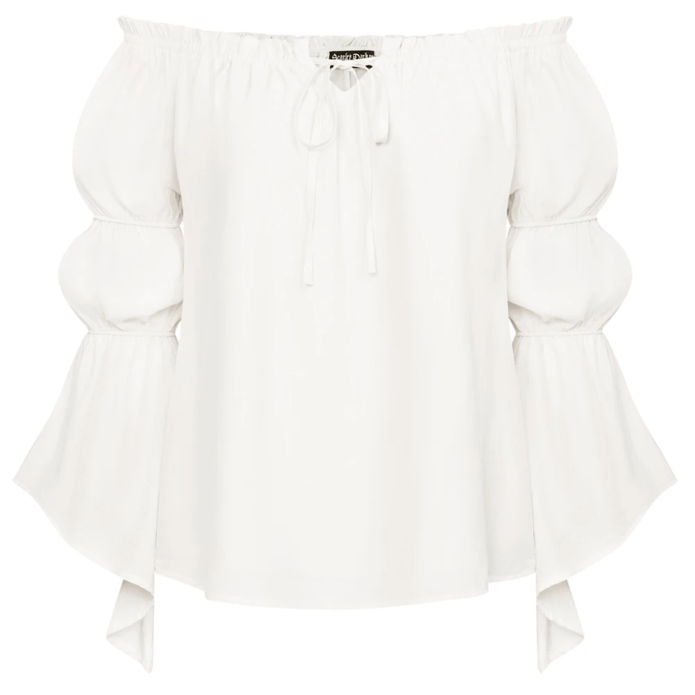 SD Women Blouse Vintage Renaissance Off Shoulder Tops Solid Color Fashion Long Virago Sleeve Straight Tops Blusa Feminina
SD Women Blouse Vintage Renaissance Off Shoulder Tops Solid Color Fashion Long Virago Sleeve Straight Tops Blusa Feminina