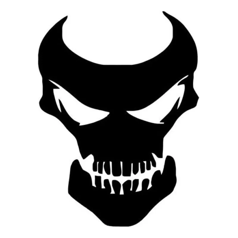 Scary Evil Skull Car Stickers Funny Personality Car Stickers Pvc Decals Suitable for All Kinds of Cars Black/white, 13cm*10cm
Scary Evil Skull Car Stickers Funny Personality Car Stickers Pvc Decals Suitable for All Kinds of Cars Black/white, 13cm*10cm