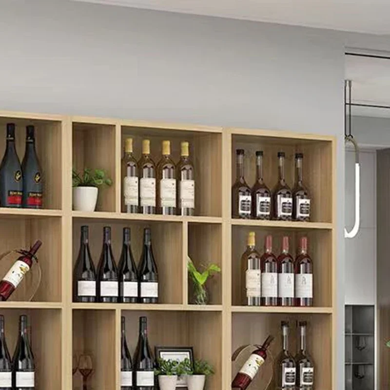 Modern Wine Rack Wall Display Design Single Column Cube Storage Narrow Standing Cabinet Muebles De Candybar Restaurant Furniture
Modern Wine Rack Wall Display Design Single Column Cube Storage Narrow Standing Cabinet Muebles De Candybar Restaurant Furniture