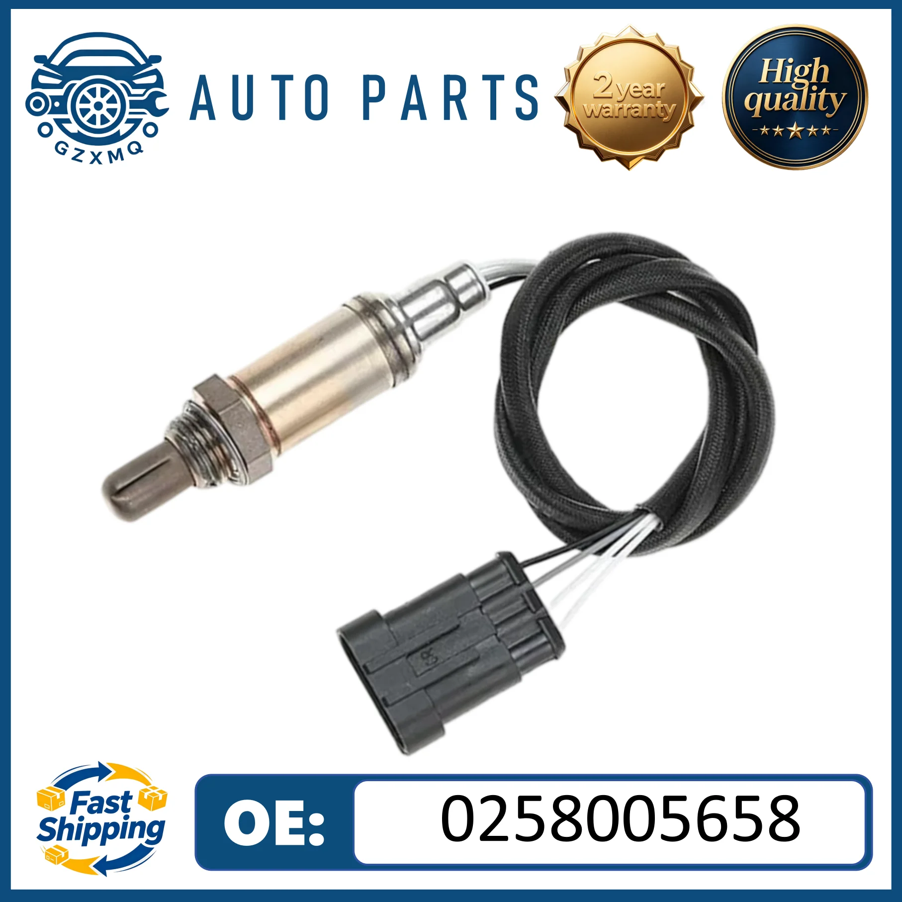 0258005658 Oxygen Sensor for Doblo 2001-2003 Fiorino 1995-2002 Marea 2005-2007 Palio 1996-2004 Siena 1996-2004 Strada 1996-2004
0258005658 Oxygen Sensor for Doblo 2001-2003 Fiorino 1995-2002 Marea 2005-2007 Palio 1996-2004 Siena 1996-2004 Strada 1996-2004