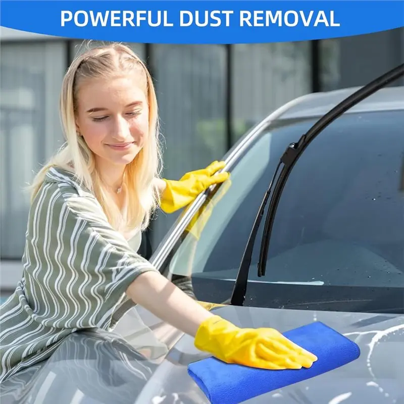 【ALLOWANCE】Extra Large 30" X 20" Microfiber Cleaning Cloths 6-Pack XL Reusable Washable Free Lint Towels Rags For Floor
【ALLOWANCE】Extra Large 30" X 20" Microfiber Cleaning Cloths 6-Pack XL Reusable Washable Free Lint Towels Rags For Floor