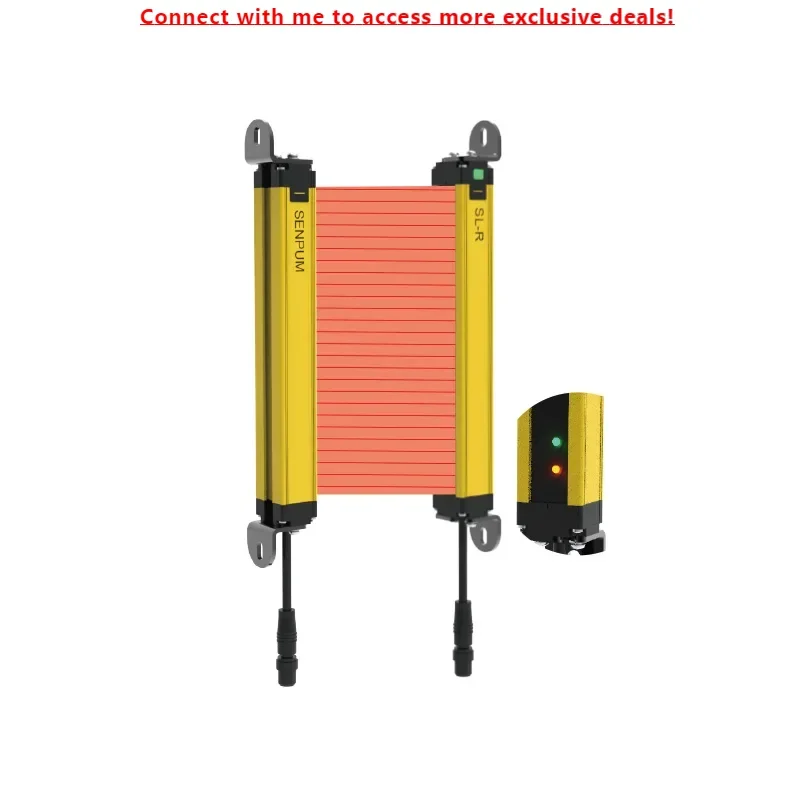 Senpum 8m Long Sensing Distance Safety Infrared Sensor 95 Optical Axis 8mm Pitch 24v Industrial Safety Light Curtain Barrier
Senpum 8m Long Sensing Distance Safety Infrared Sensor 95 Optical Axis 8mm Pitch 24v Industrial Safety Light Curtain Barrier