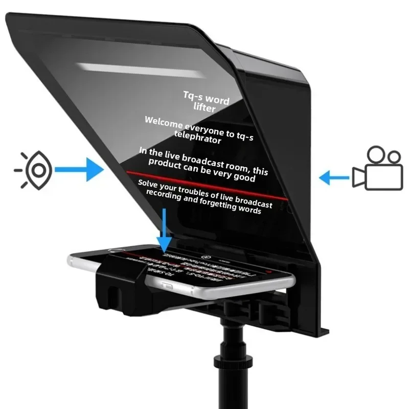 Teleprompter Large screen SLR camera Portable small video recording
Teleprompter Large screen SLR camera Portable small video recording