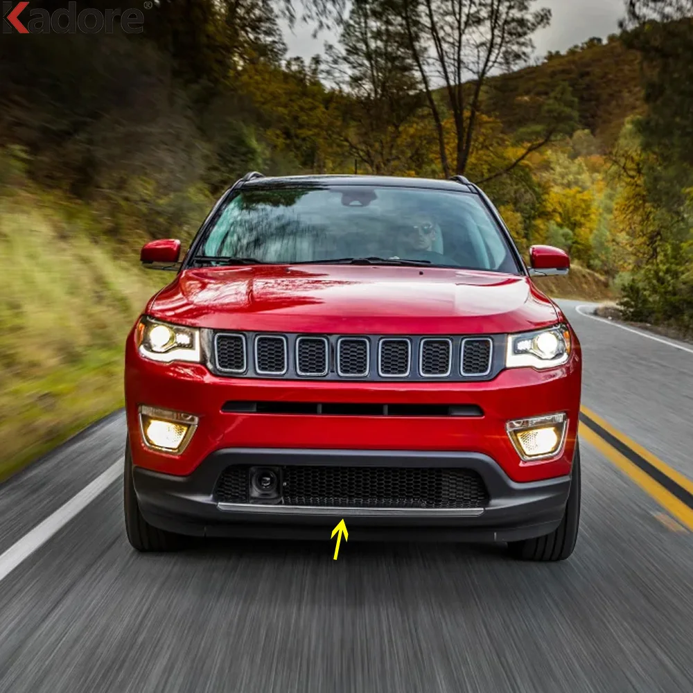 Front Bottom Bumper Cover Trim For Jeep Compass 2017 2018 2019 2020 2021 Chrome Car Head Lower Grille Molding Strip Accessories
Front Bottom Bumper Cover Trim For Jeep Compass 2017 2018 2019 2020 2021 Chrome Car Head Lower Grille Molding Strip Accessories