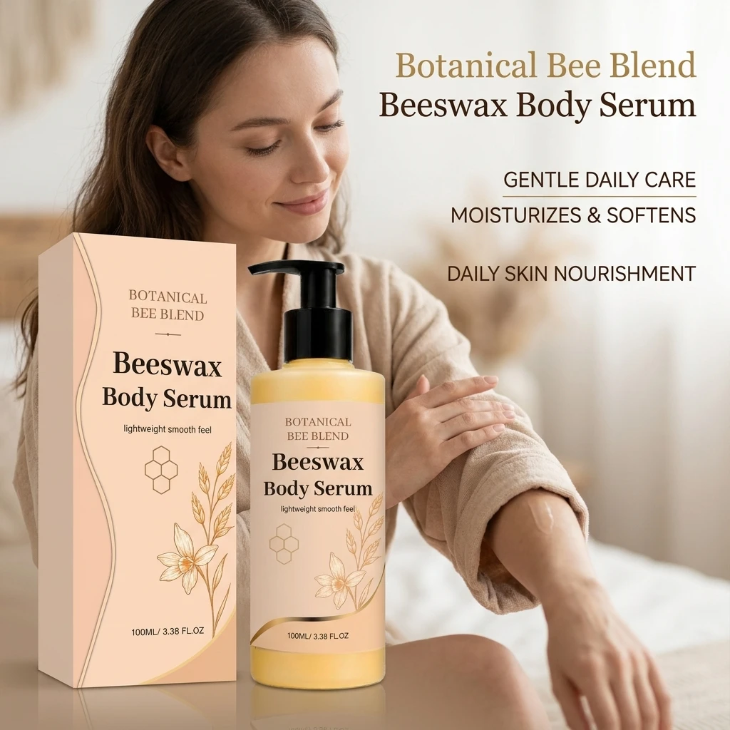 Beeswax Body Serum Nourishing Repair Dry Skin Smoothing Skin Relieve Tightness Renew Skin Fast Absorb Moisturizing Body Essence
Beeswax Body Serum Nourishing Repair Dry Skin Smoothing Skin Relieve Tightness Renew Skin Fast Absorb Moisturizing Body Essence