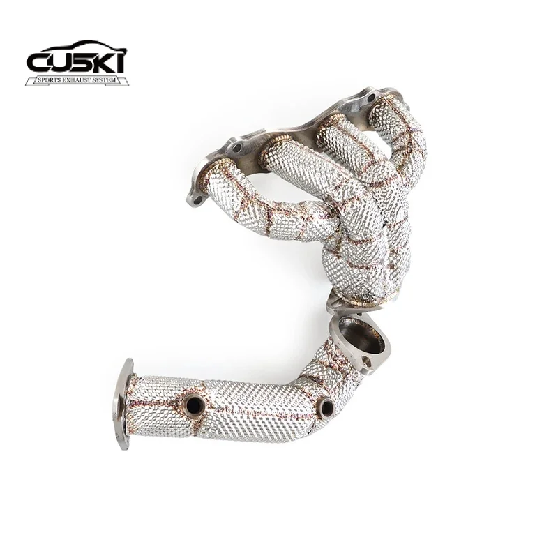 High Flow Exhaust Modification Parts With insulation layer exhaust manifold Apply to Honda CIIMO 1.8 upgrade K24 2010-2016
High Flow Exhaust Modification Parts With insulation layer exhaust manifold Apply to Honda CIIMO 1.8 upgrade K24 2010-2016