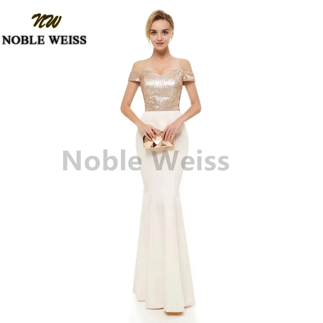 Sequined Mermaid Evening Dress Long Floor-Length Wedding Party Gown for Women Customized
Sequined Mermaid Evening Dress Long Floor-Length Wedding Party Gown for Women Customized