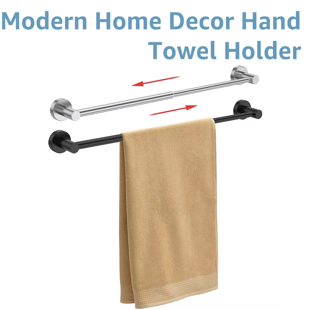 Adjustable Towel Rack Wall-mounted Retractable Stainless Steel Rustproof Towel Bar Bathroom Kitchen Accessories Space Saving
Adjustable Towel Rack Wall-mounted Retractable Stainless Steel Rustproof Towel Bar Bathroom Kitchen Accessories Space Saving