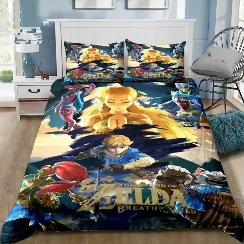3D Cartoon Zeldas Series Bedding Set Duvet Cover Bed Set Quilt Cover Pillowcase Comforter king Queen Size Boys Adult Bedding Set
3D Cartoon Zeldas Series Bedding Set Duvet Cover Bed Set Quilt Cover Pillowcase Comforter king Queen Size Boys Adult Bedding Set