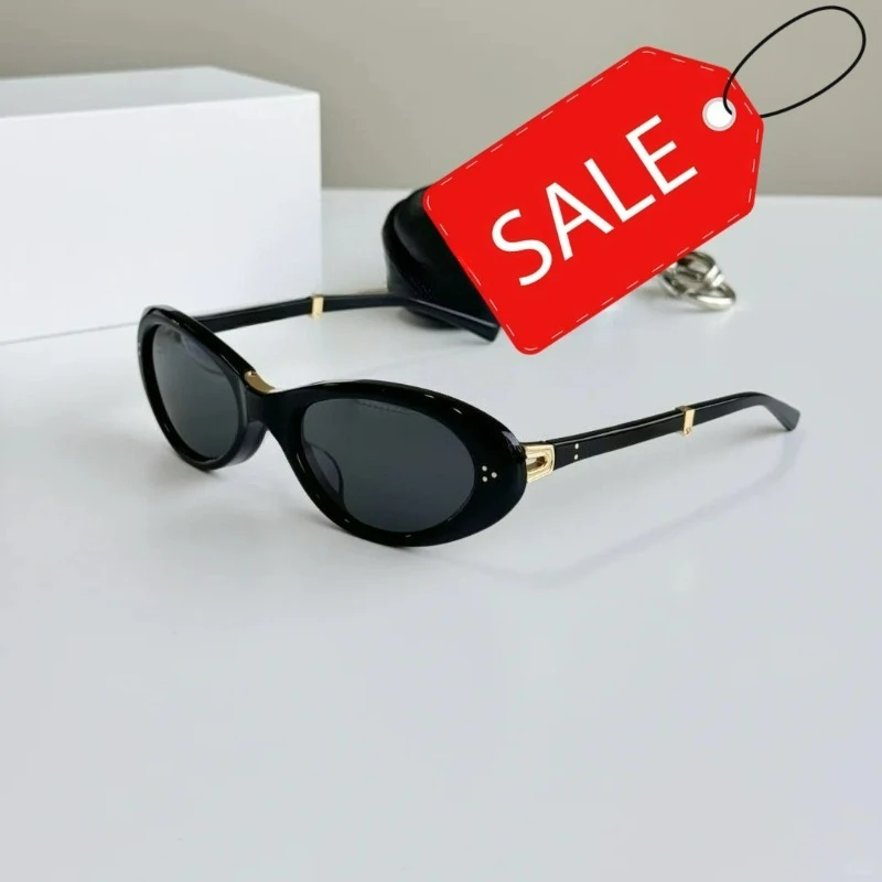 Korean High-Quality Acetate Cat-Eye Foldable Sunglasses Lolang Fashion GM Glasses UV400 Portable Luxury Trendy Eyewear Men Women
Korean High-Quality Acetate Cat-Eye Foldable Sunglasses Lolang Fashion GM Glasses UV400 Portable Luxury Trendy Eyewear Men Women