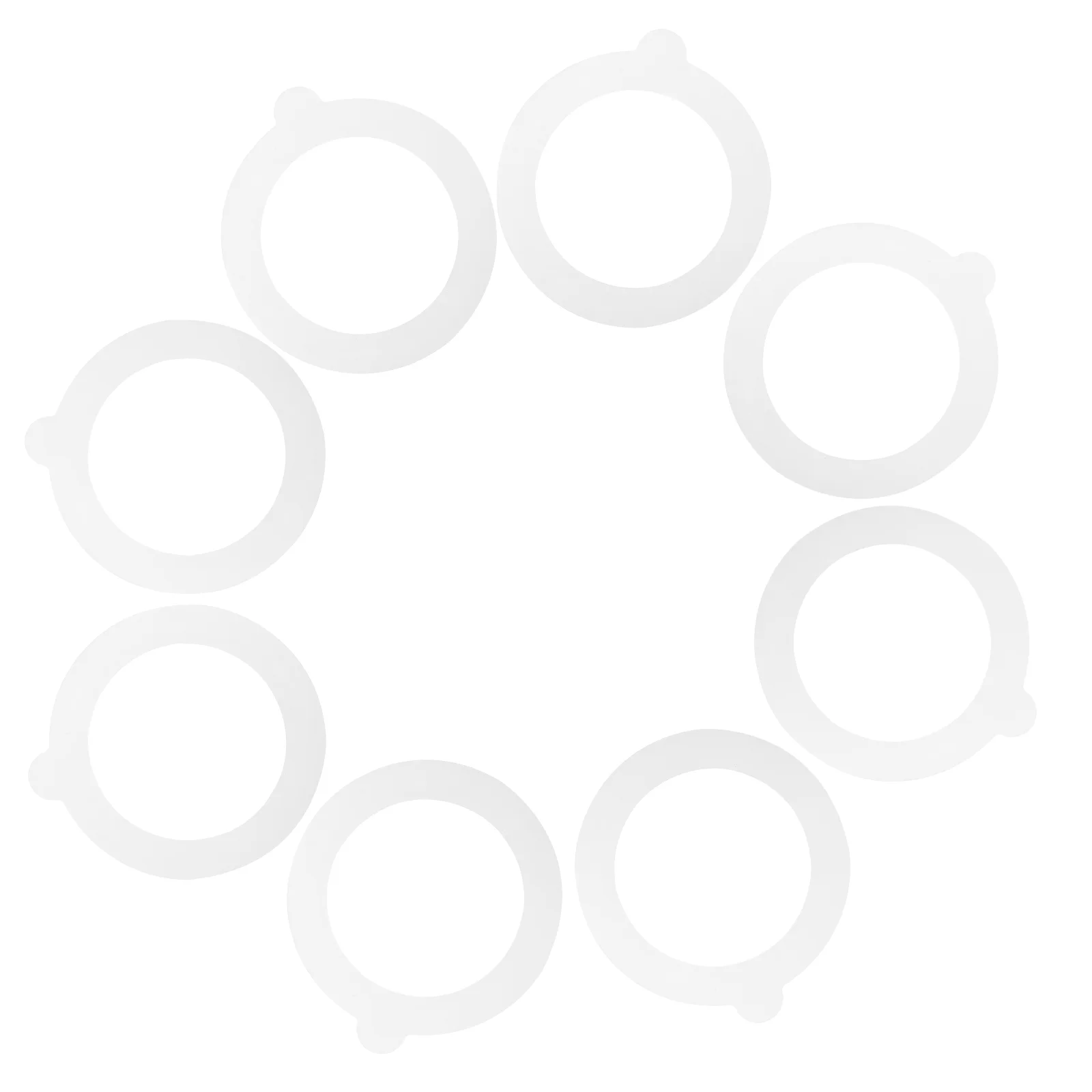 8 Pcs Silicone Seal Gaskets 3.75 Inch White 97mmx70mmx2mm For Regular Mouth Canning Jars Leak Proof Sealing Rings Mason Jar
8 Pcs Silicone Seal Gaskets 3.75 Inch White 97mmx70mmx2mm For Regular Mouth Canning Jars Leak Proof Sealing Rings Mason Jar