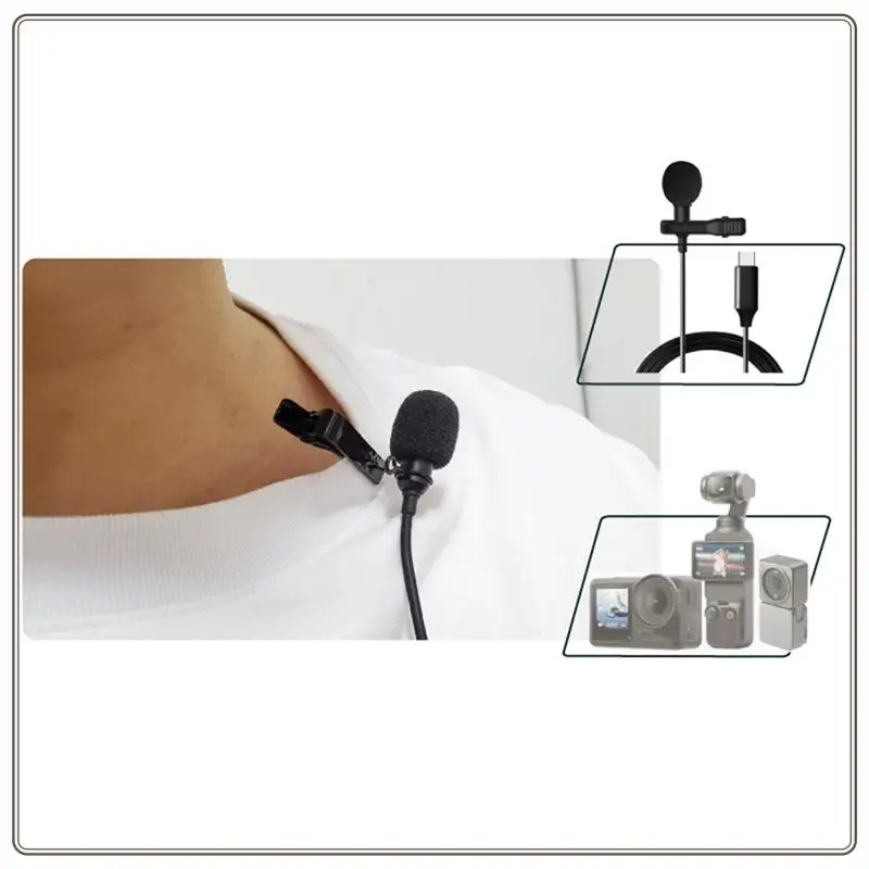 Reliable-Condenser Lavalier Microphone For DJI Pocket 3/Action4/3/2 Collar Clip Microphone,Condenser Lavalier Microphone For DJI
Reliable-Condenser Lavalier Microphone For DJI Pocket 3/Action4/3/2 Collar Clip Microphone,Condenser Lavalier Microphone For DJI