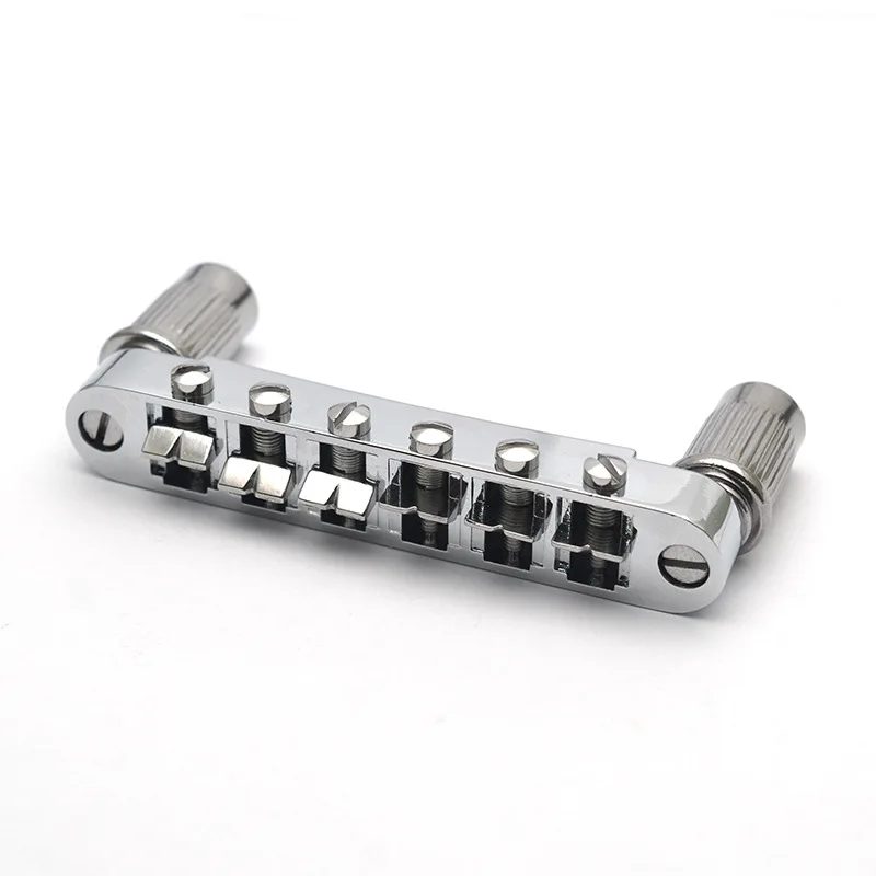 Electric Guitar Tune-O-Matic Bridge 83x14.5mm Bridge with Posts & Studs for LP Electric Guitar Parts & Accessories
Electric Guitar Tune-O-Matic Bridge 83x14.5mm Bridge with Posts & Studs for LP Electric Guitar Parts & Accessories