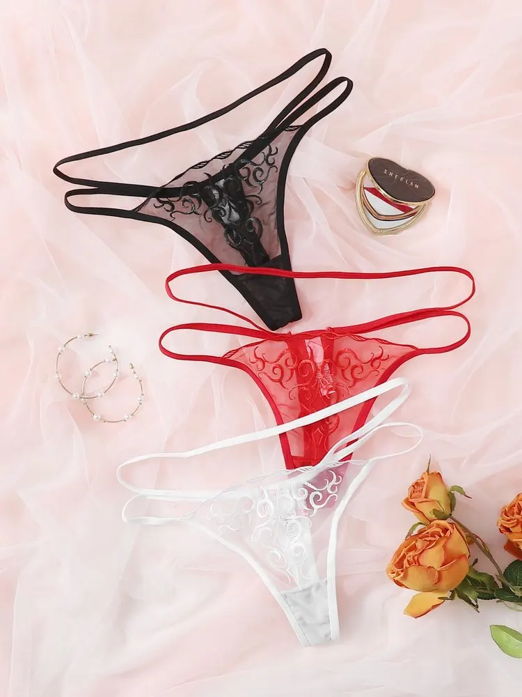 Femal Sexy Thong Ladies Embroidery Lace Lingerie Women Low-Waist Panties Lntimates Underwear Lnvisible Trackless Briefs C857
Femal Sexy Thong Ladies Embroidery Lace Lingerie Women Low-Waist Panties Lntimates Underwear Lnvisible Trackless Briefs C857