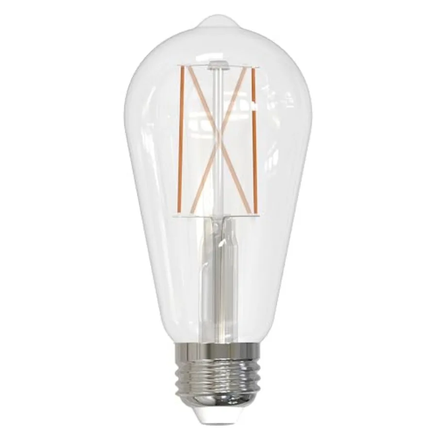 Item 776767, Filament LED Light Bulb, 8.5 Watt, ST8, 2700k, Fully Compatible Dimming, Long Life LEDs for Lasting Vintage Appeal
Item 776767, Filament LED Light Bulb, 8.5 Watt, ST8, 2700k, Fully Compatible Dimming, Long Life LEDs for Lasting Vintage Appeal