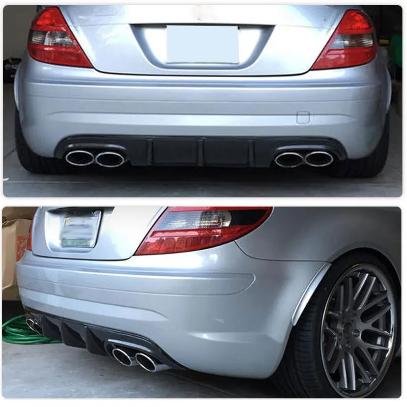 Car Rear Bumper Diffuser Lip Spoiler for Mercedes Benz SLK Class R171 SLK200 SLK300 Base 2004-2010 Rear Apron Lip Carbon Fiber
Car Rear Bumper Diffuser Lip Spoiler for Mercedes Benz SLK Class R171 SLK200 SLK300 Base 2004-2010 Rear Apron Lip Carbon Fiber