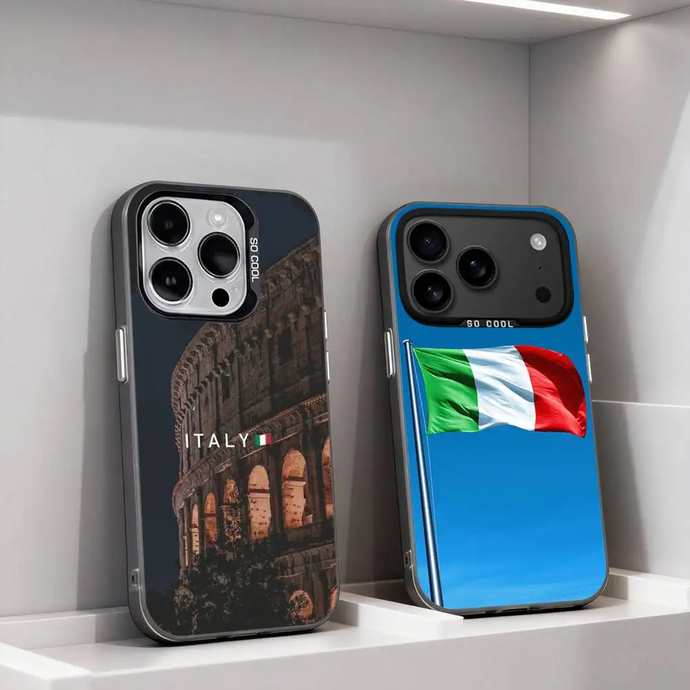 Italy Flag Map Phone Case For iPhone 17,16,15,14,13,12,11,Pro,XS,Max,Plus,Mini,SE4,E Black Matte Shockproof Cover
Italy Flag Map Phone Case For iPhone 17,16,15,14,13,12,11,Pro,XS,Max,Plus,Mini,SE4,E Black Matte Shockproof Cover