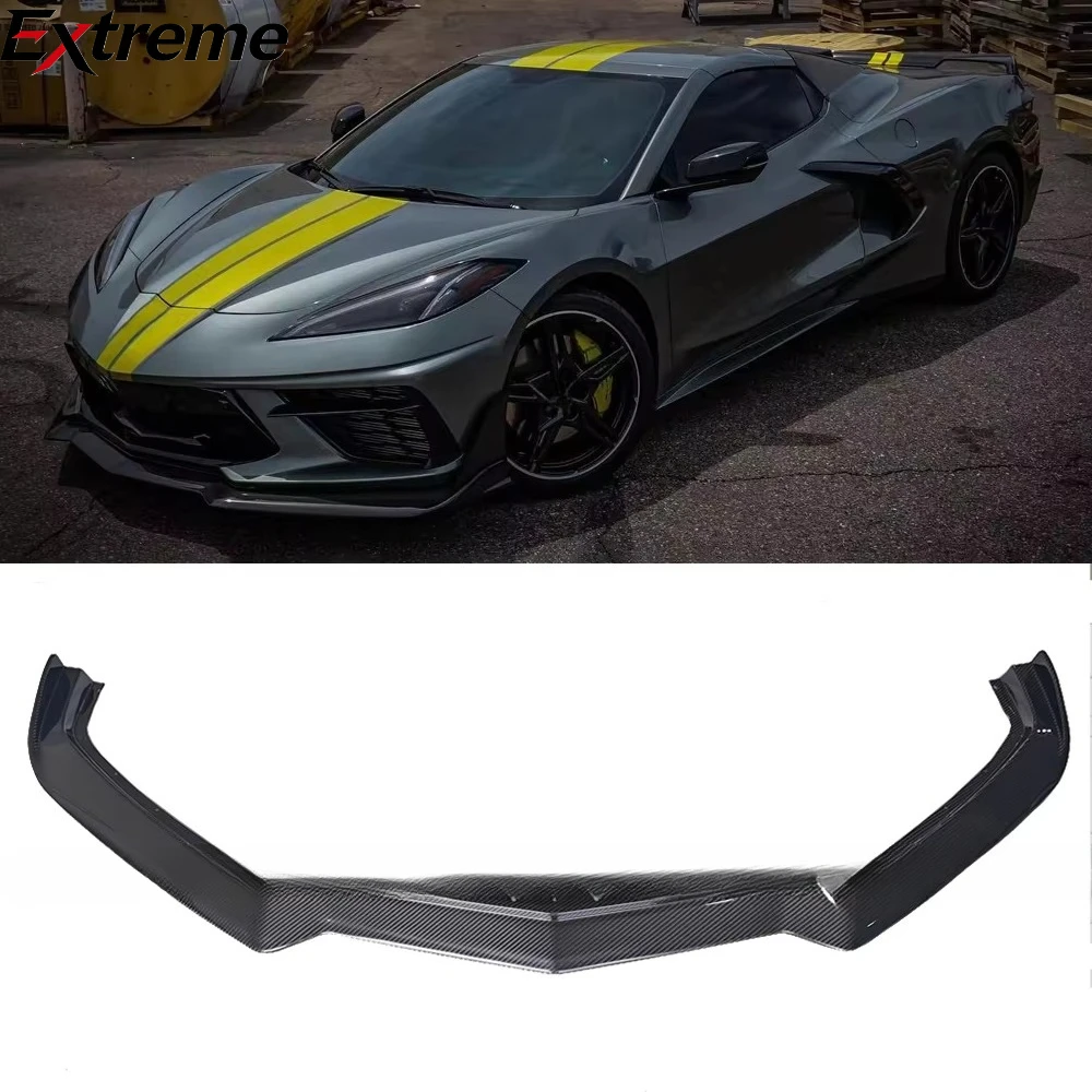 High Quality Dry Carbon Fiber Front Bumper Lip C8 Corvette Stingray Front Lip Car Bumper
High Quality Dry Carbon Fiber Front Bumper Lip C8 Corvette Stingray Front Lip Car Bumper