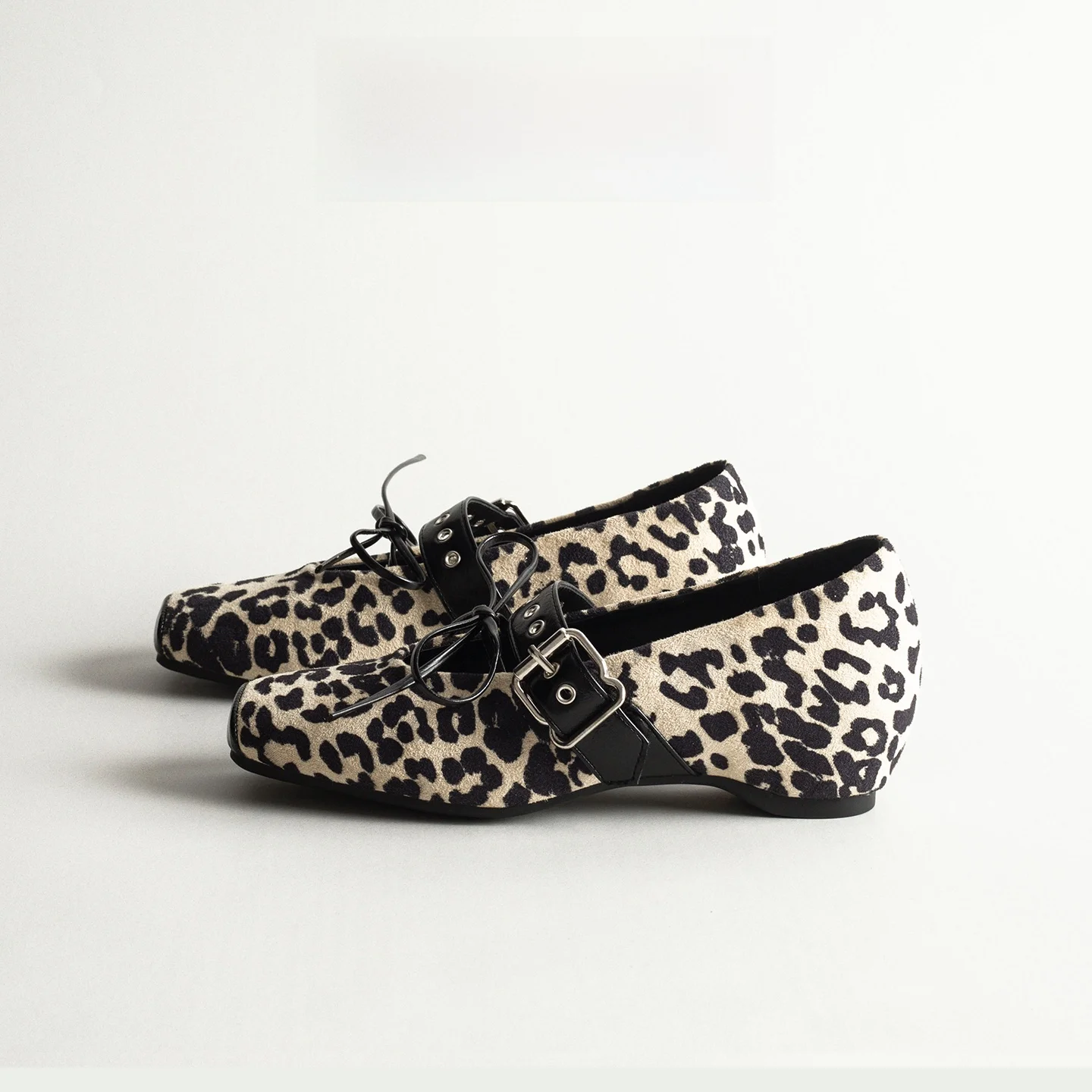 Ballet Flats Leopard Print Mary Janes Women's Shoes Spring Vintage Knot Slip-On Casual Rubber Sole Flats
Ballet Flats Leopard Print Mary Janes Women's Shoes Spring Vintage Knot Slip-On Casual Rubber Sole Flats