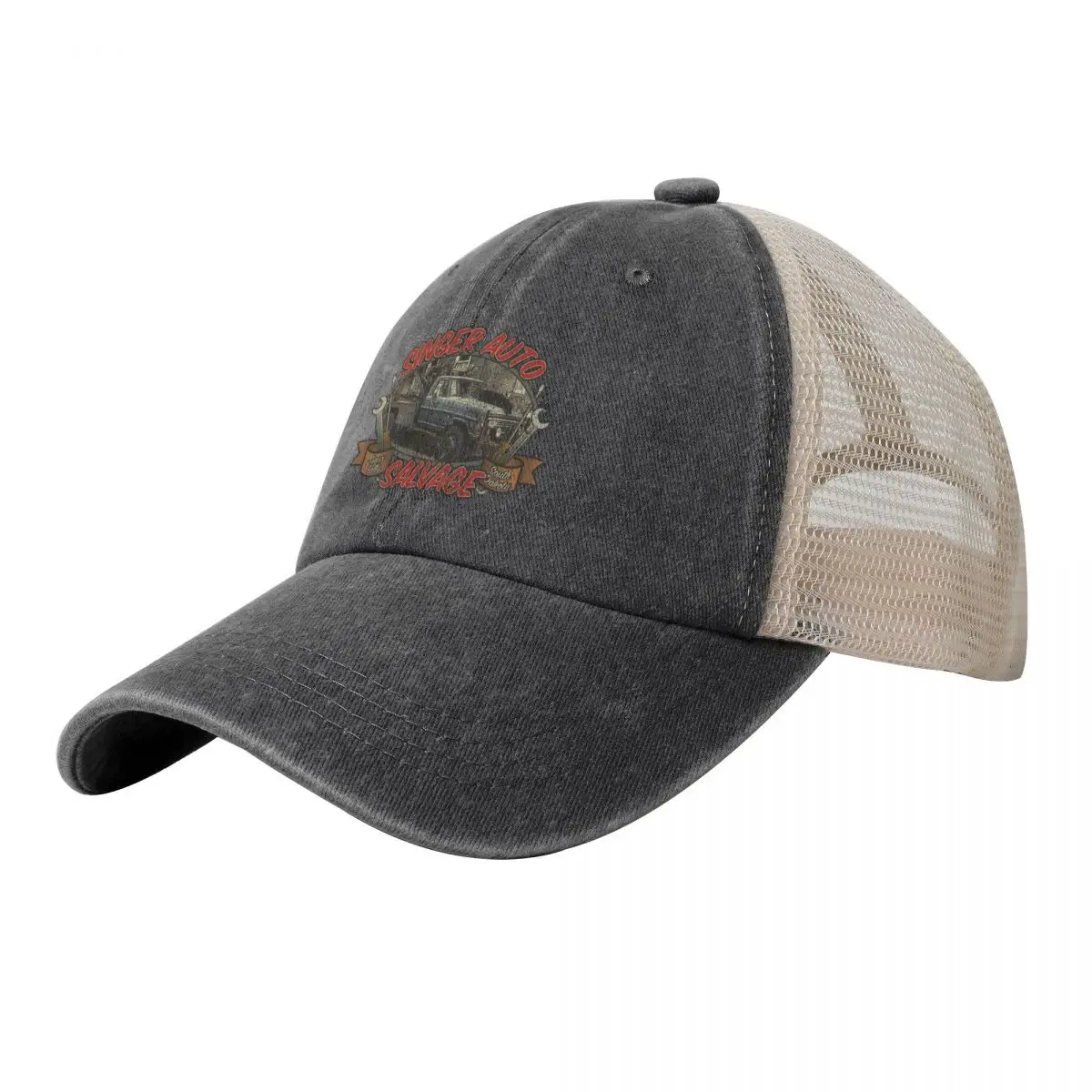 Singer Auto Salvage 2006 Cowboy Mesh Baseball Cap Hip Hop Gentleman Hat Boy Women's
Singer Auto Salvage 2006 Cowboy Mesh Baseball Cap Hip Hop Gentleman Hat Boy Women's