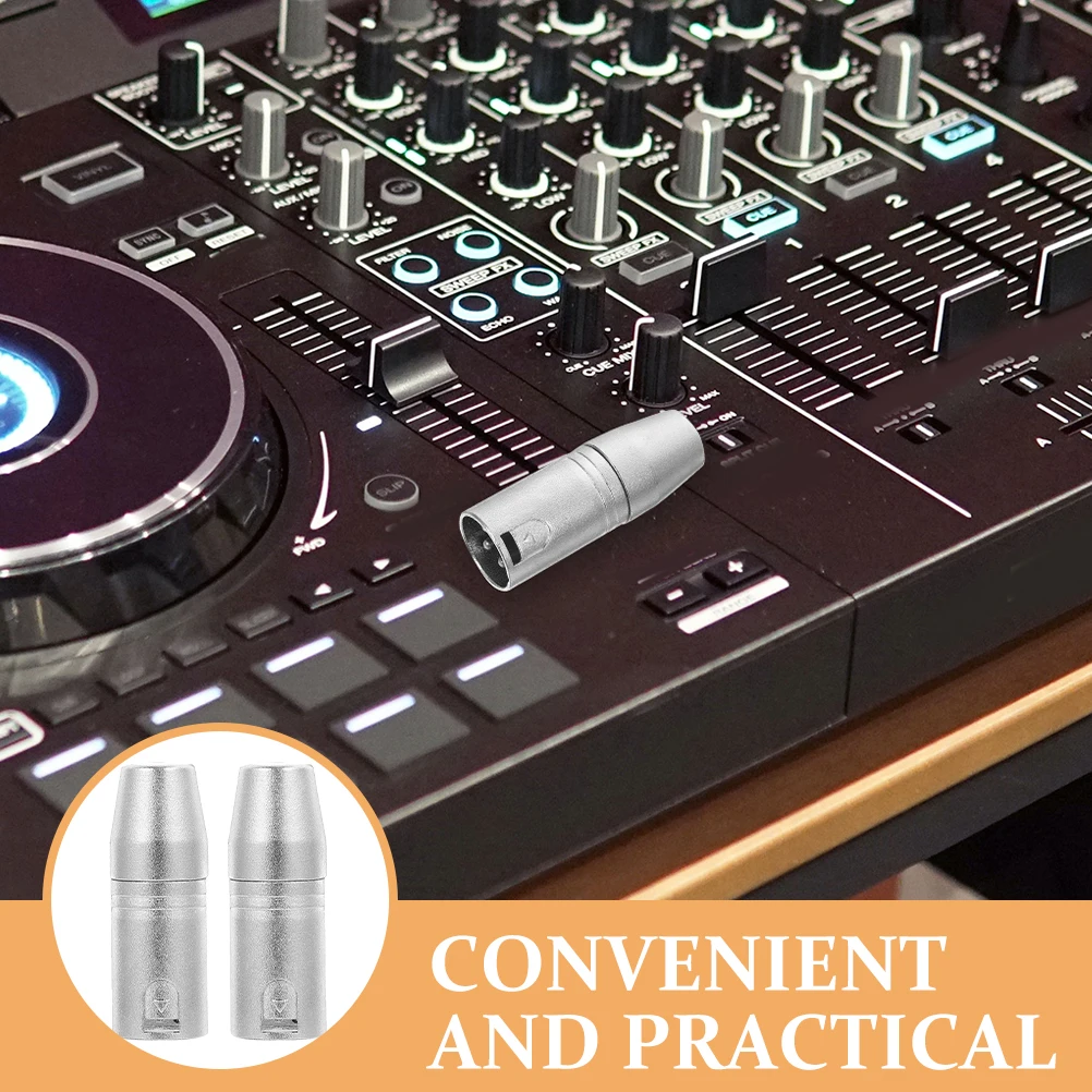 2pcs Audio Adapter Male to 1 8 Female 3.5mm Microphone Connector Converter for Sound Equipment Compatible Various
2pcs Audio Adapter Male to 1 8 Female 3.5mm Microphone Connector Converter for Sound Equipment Compatible Various