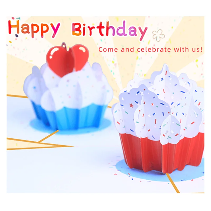 3D Mafen Pop Up Birthday Card, Muffin Cupcake, Son, Daughter, Friend, Wife, Girlfriend, Party Invitation, Anniversary Gifts
3D Mafen Pop Up Birthday Card, Muffin Cupcake, Son, Daughter, Friend, Wife, Girlfriend, Party Invitation, Anniversary Gifts