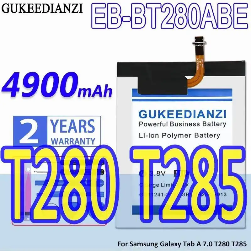 4900Mah EB-BT280ABE For Samsung Galaxy Tab A 7.0 T280 T285 Tablet Battery Fast Charging Environmentally Friendly
4900Mah EB-BT280ABE For Samsung Galaxy Tab A 7.0 T280 T285 Tablet Battery Fast Charging Environmentally Friendly