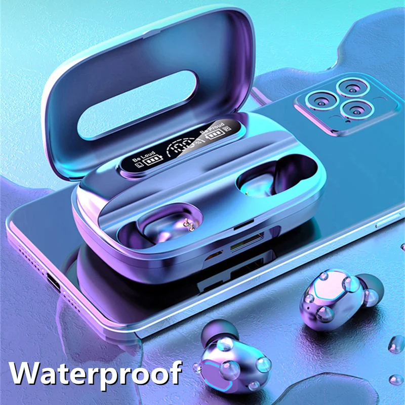 Для смартфонов Ipods и Xiaomi Huawei Lenovo, M9 TWS Bluetooth-гарнитура 5,2, беспроводные наушники с Hi-Fi стерео и зарядным чехлом
Для смартфонов Ipods и Xiaomi Huawei Lenovo, M9 TWS Bluetooth-гарнитура 5,2, беспроводные наушники с Hi-Fi стерео и зарядным чехлом