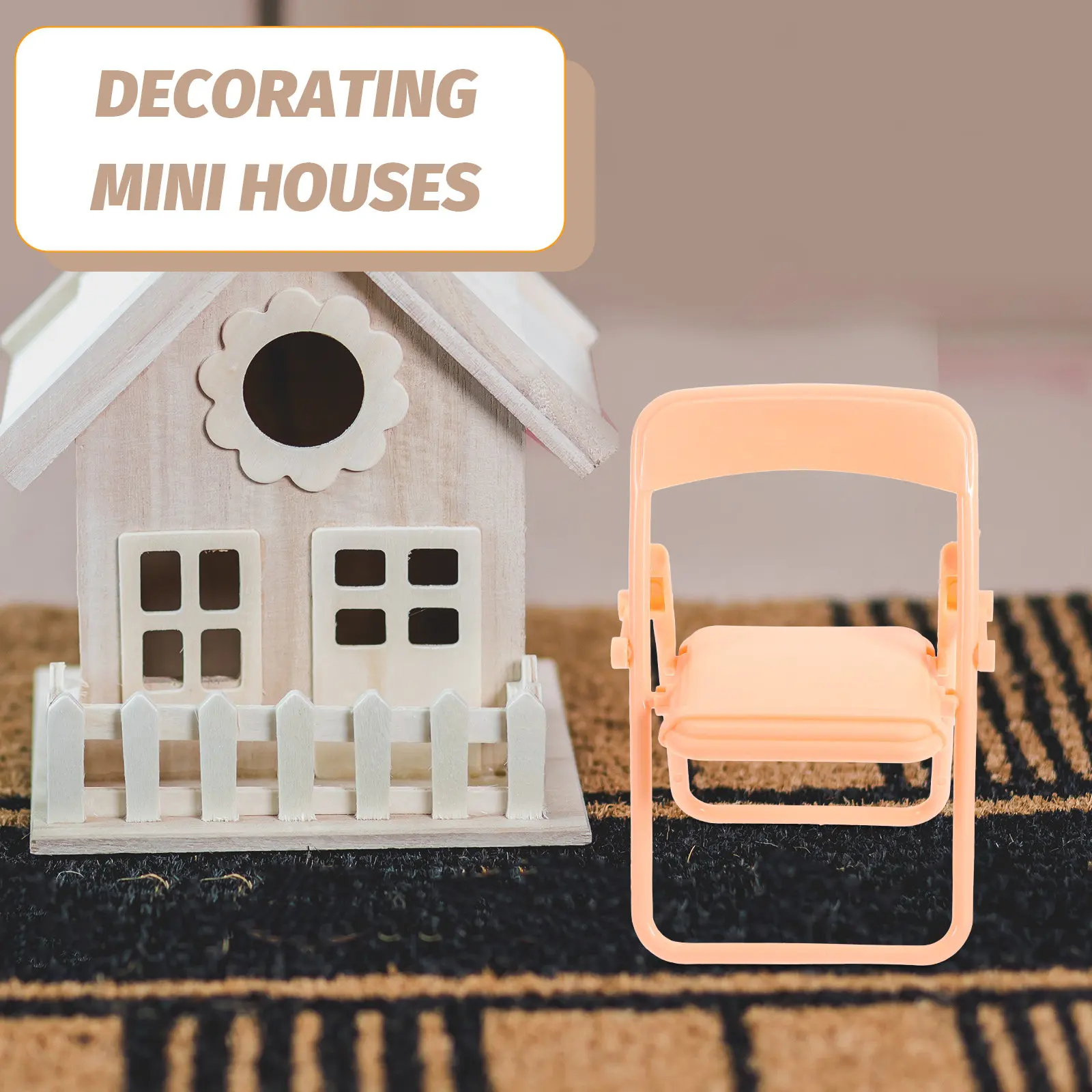 12Pcs Miniature Folding Chair Phone Stands Mini Furniture Decor for DIY Micro Landscape Tiny House Desktop Smartphone Holder
12Pcs Miniature Folding Chair Phone Stands Mini Furniture Decor for DIY Micro Landscape Tiny House Desktop Smartphone Holder