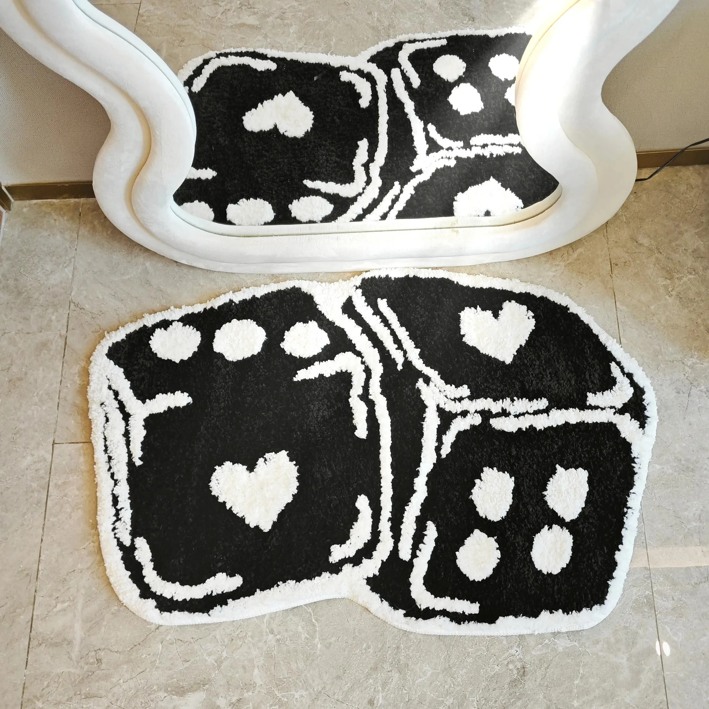 Irregular Dice Area Rugs Studio Decor Gaming Decor Non-Slip Game Room Essential Carpet
Irregular Dice Area Rugs Studio Decor Gaming Decor Non-Slip Game Room Essential Carpet