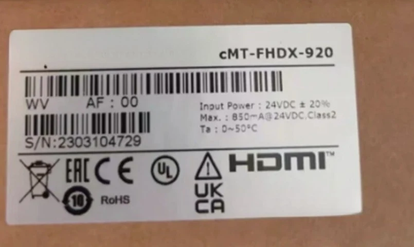 Brand New Original cMT-FHDX-920 Fast Delivey
Brand New Original cMT-FHDX-920 Fast Delivey