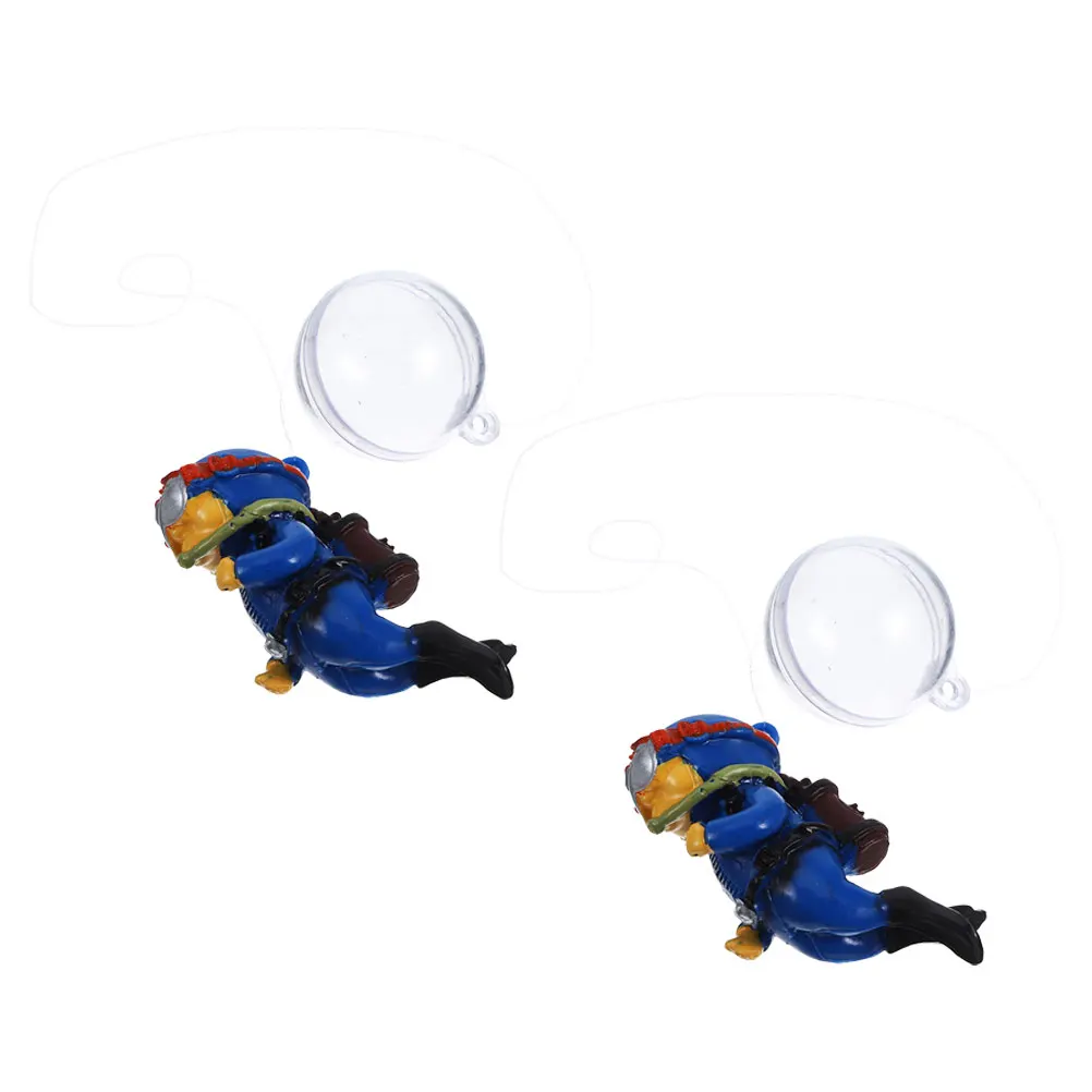 2 Pcs Diver Ornaments Aquarium Decorations Accessories for Fish Tank Floating Desktop
2 Pcs Diver Ornaments Aquarium Decorations Accessories for Fish Tank Floating Desktop