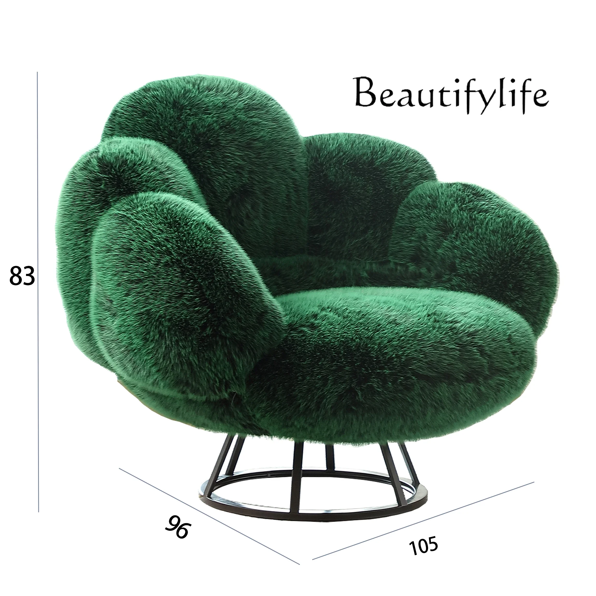 Designer's new rotating chair, living room, room single chair, leisure light luxury lazy sofa
Designer's new rotating chair, living room, room single chair, leisure light luxury lazy sofa