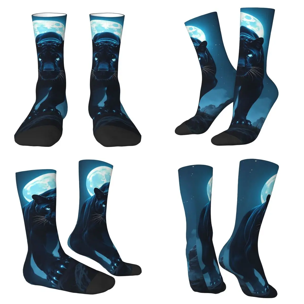 Mysterious Wild Black Panther Socks Harajuku High Quality Stockings All Season Long Socks Accessories for Unisex Christmas Gifts
Mysterious Wild Black Panther Socks Harajuku High Quality Stockings All Season Long Socks Accessories for Unisex Christmas Gifts