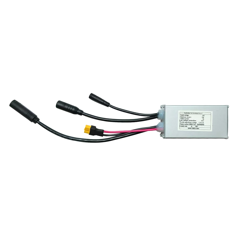 Electric Bicycle Brushless Motor Controller LSW862-79-4F 24V 15A for Electric Scooters MTB Fat Bike Accessories Speed Controller
Electric Bicycle Brushless Motor Controller LSW862-79-4F 24V 15A for Electric Scooters MTB Fat Bike Accessories Speed Controller