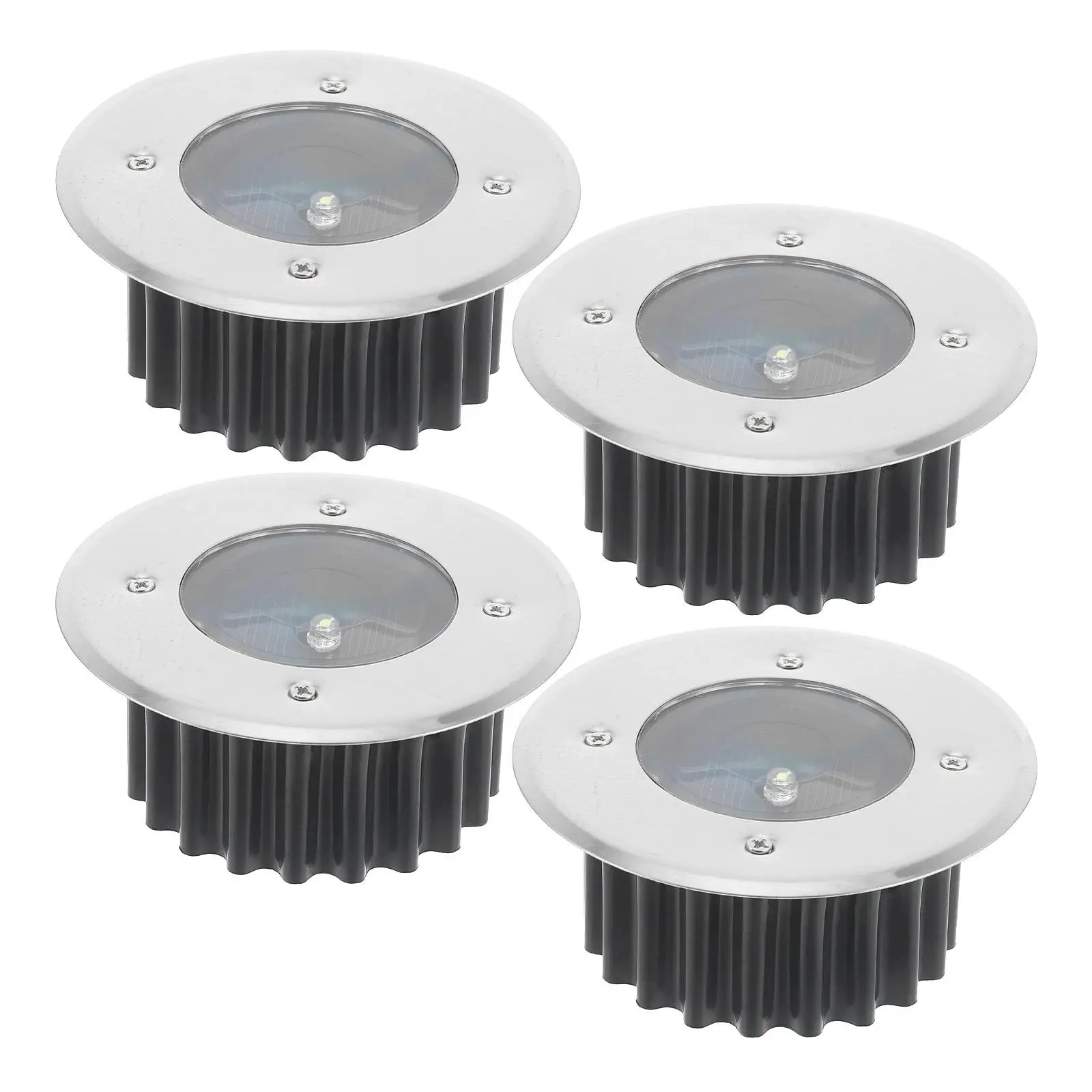 4 Pcs Lights Solar Energy Lamp Stainless Steel for Lamp Walkway Driveway Yard Illumination Security
4 Pcs Lights Solar Energy Lamp Stainless Steel for Lamp Walkway Driveway Yard Illumination Security