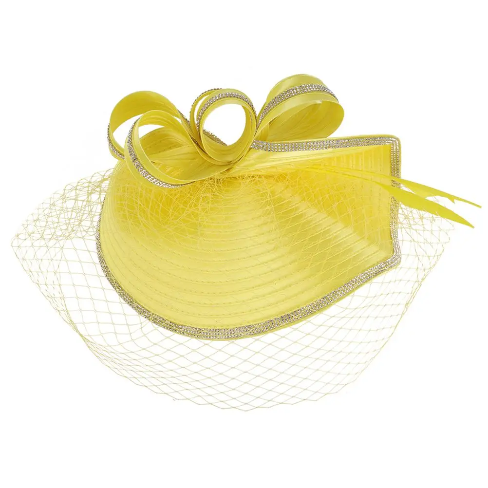 Elegant Fascinator Hats Tea Yarn Shiny Vintage Exquisite Headb for Women Party Wear Stylish Comfortable Reusable
Elegant Fascinator Hats Tea Yarn Shiny Vintage Exquisite Headb for Women Party Wear Stylish Comfortable Reusable
