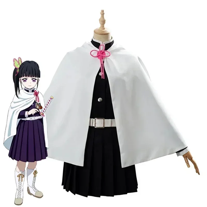 Adulte Enfants Anime Démon Tueur Kimetsu No Yaiba Femme Kimono Tsuyuri Kanao Cosplay Costume Papillon Coiffure
Adulte Enfants Anime Démon Tueur Kimetsu No Yaiba Femme Kimono Tsuyuri Kanao Cosplay Costume Papillon Coiffure