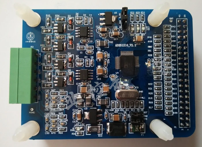 Rotating Transformer Decoder Board Rotating Transformer Decoder AD2S1210 Angle Decoder
Rotating Transformer Decoder Board Rotating Transformer Decoder AD2S1210 Angle Decoder