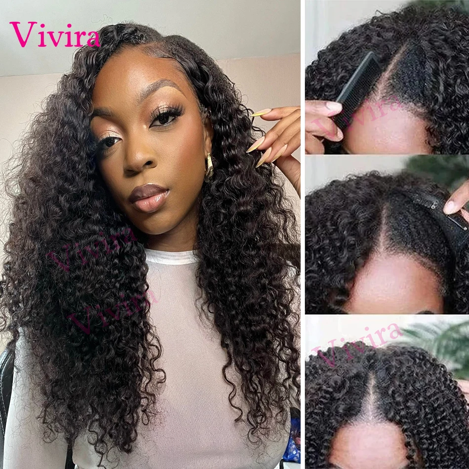 30 36 Inch V Part Wig Human Hair Deep Wave No Sew In No Glue Natural Color Curly For Women Brazilian Wigs Original 210 Density
30 36 Inch V Part Wig Human Hair Deep Wave No Sew In No Glue Natural Color Curly For Women Brazilian Wigs Original 210 Density