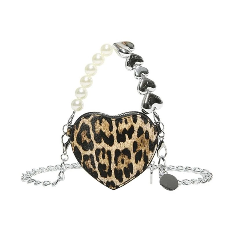 652F Stylish Leopard PU Heart Crossbody Bag with Chain for Women 2024 Trendy Hot Girl Shoulder Bags Evening Satchel
652F Stylish Leopard PU Heart Crossbody Bag with Chain for Women 2024 Trendy Hot Girl Shoulder Bags Evening Satchel